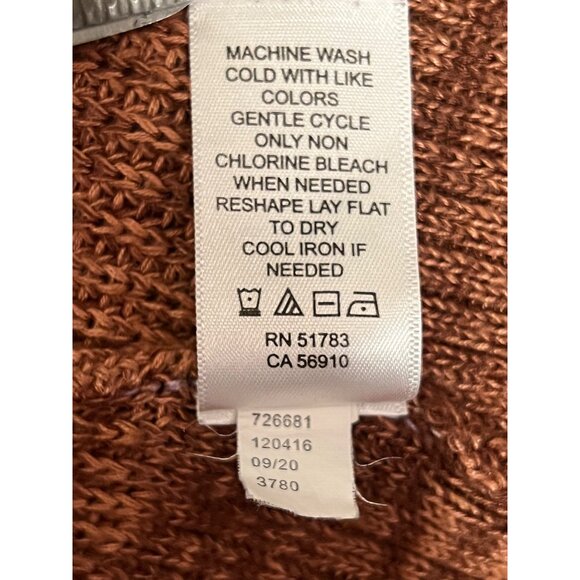 Maurices Womens Ombre Knit Cardigan Sweater - Size M 100% Acrylic Fall Colors - Picture 11 of 11